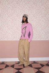 Neon Cheese Pink Long-sleeves