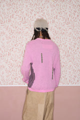 Neon Cheese Pink Long-sleeves