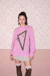 Neon Cheese Pink Long-sleeves