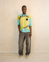 Eye of Tyre Morning Knit Cotton T-Shirt