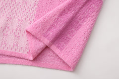 Bouclé Colour Block Polo