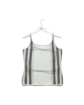 Square Knit Cotton Tank Top