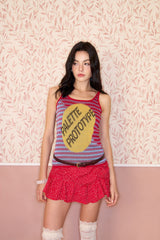 Dash Stripe Logo Tank