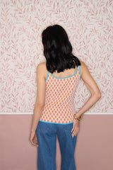 Bouclé Diamond Tank