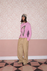 Neon Cheese Pink Long-sleeves