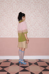 Twin-Collar Polo Shirt - Avocado