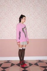 Neon Cheese Pink Long-sleeves
