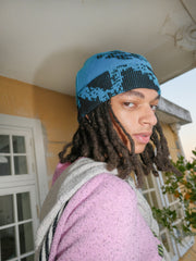 Monster Icon Beanie - Blue